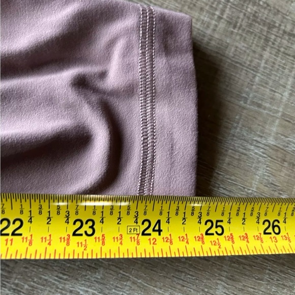 Lululemon Wunder Lounge Super High Rise W5CVCS Pant Size 4 Pink Taupe 25” RARE! - Picture 5 of 9